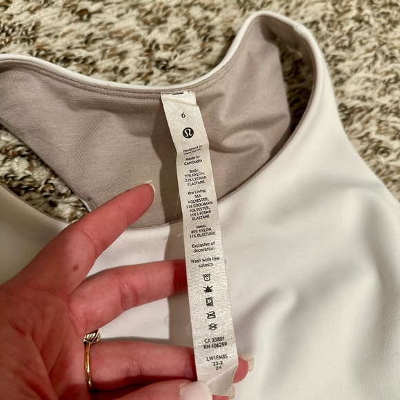 NWOT lululemon Align Tank Cropped - Picture 7 of 9